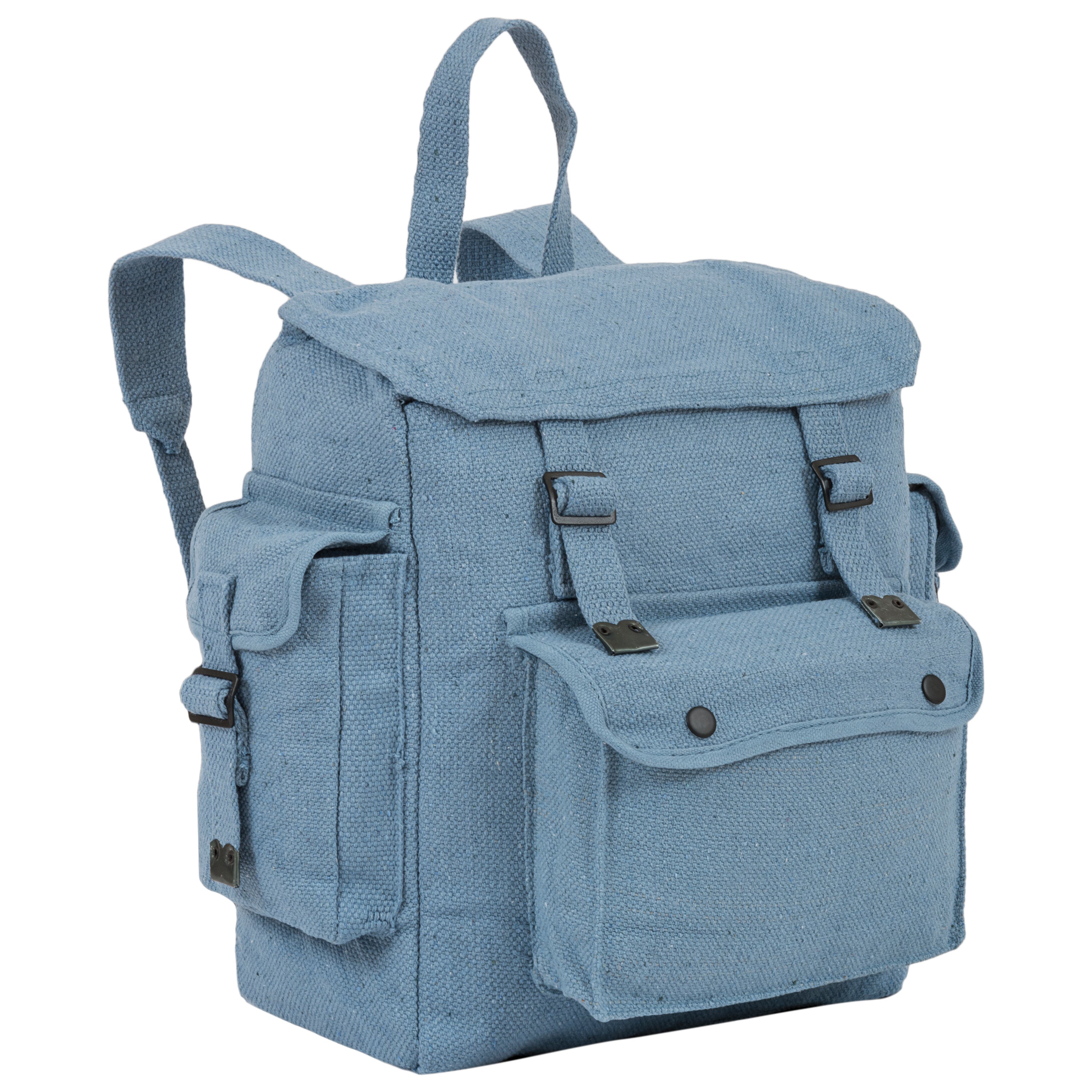 Highlander sac toile bandoulière beige 20 L poches