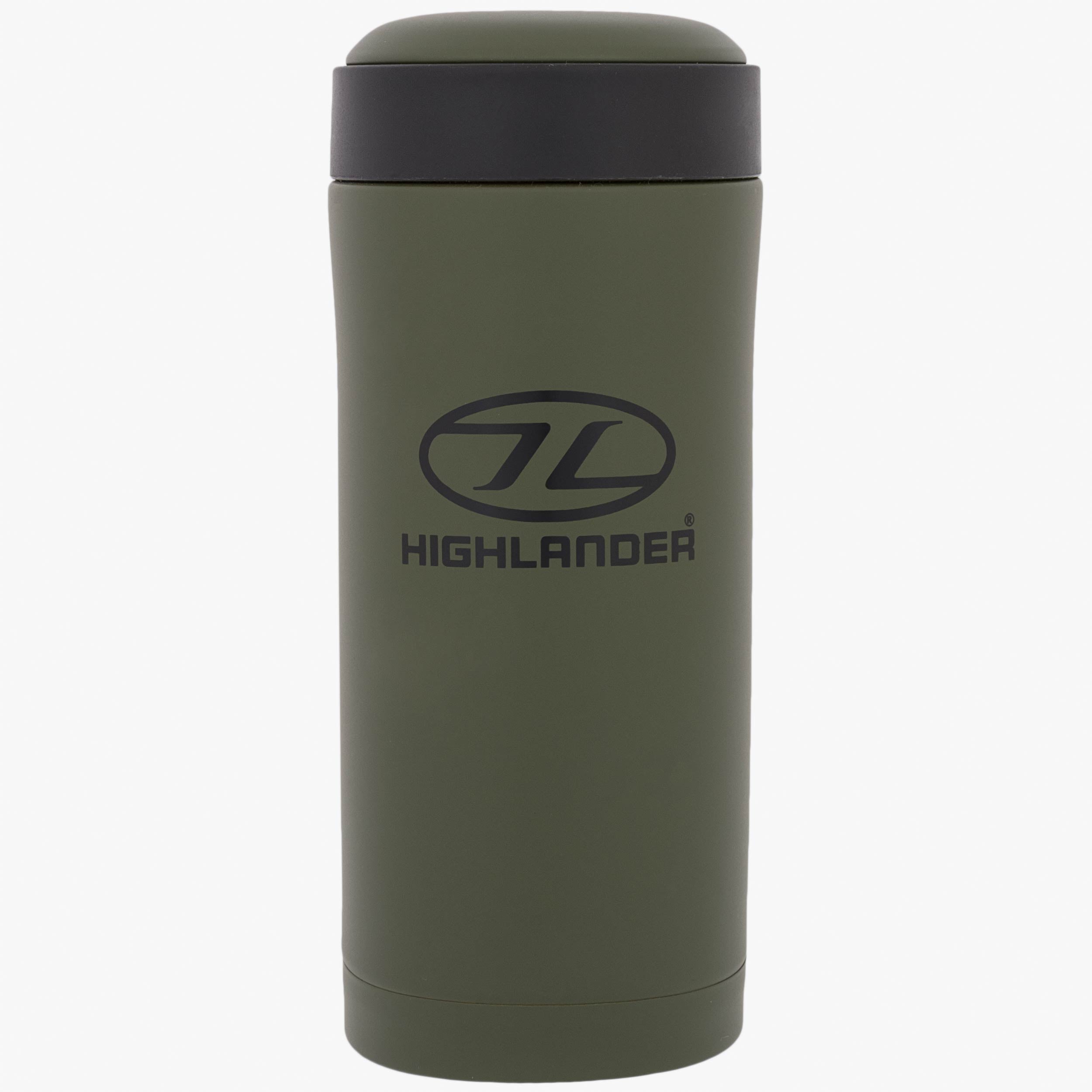 Highlander Mug Isotherme 330ml noir double paroi