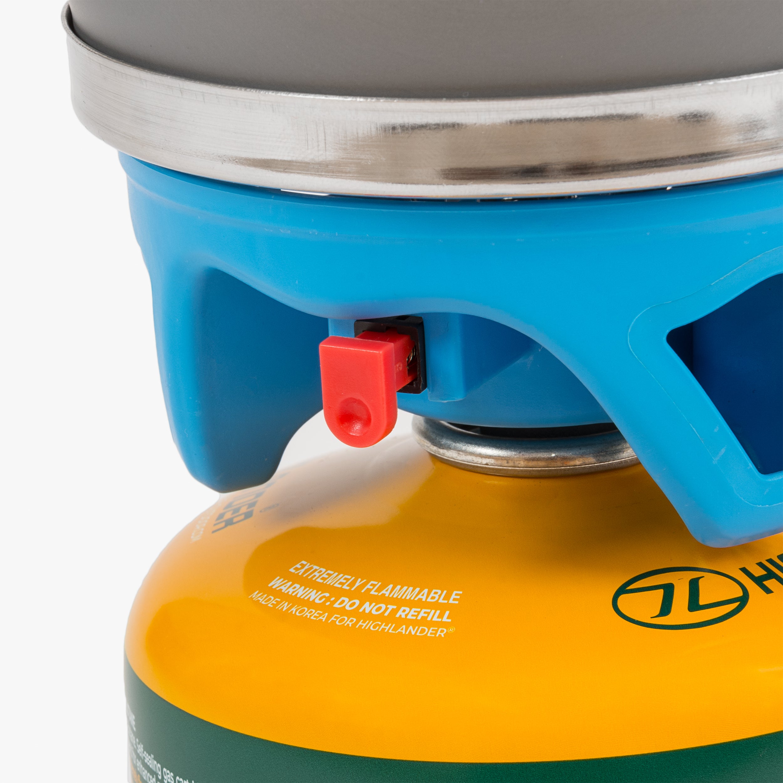 Highlander Blade Fastboil 3 réchaud gaz 1,1 L bleu