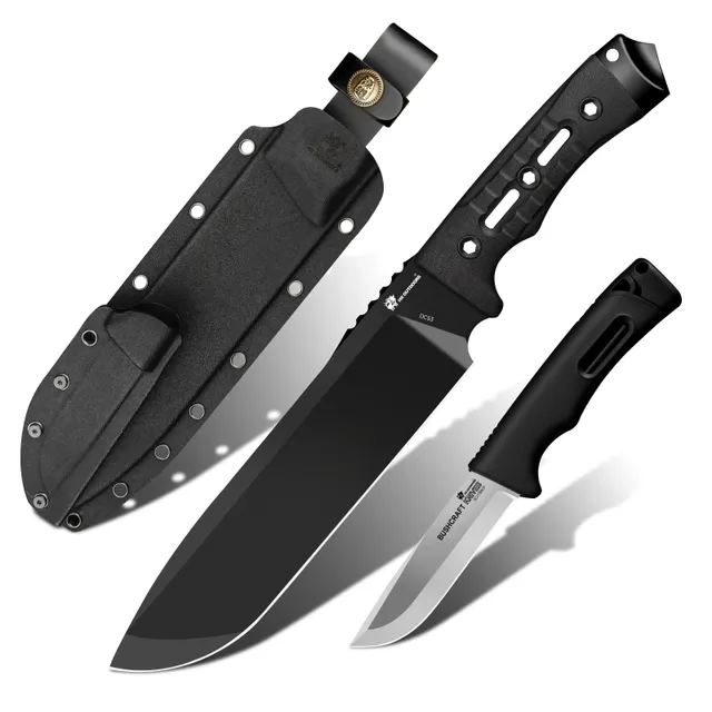 HX Nightstalker Plus D-348 chopper DC53 lame 21,5 cm G10