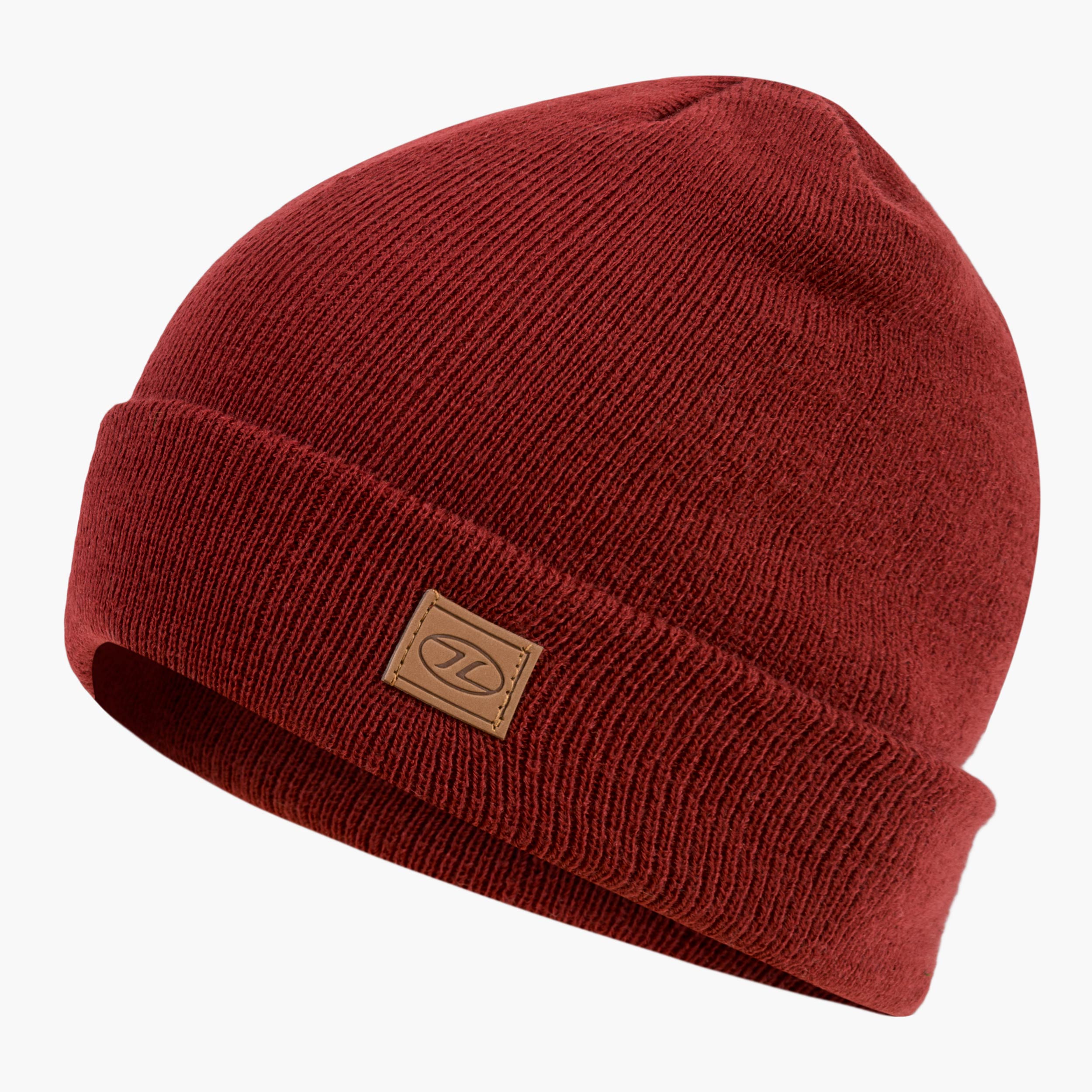 Highlander Thinsulate bonnet ski chaud noir tricoté