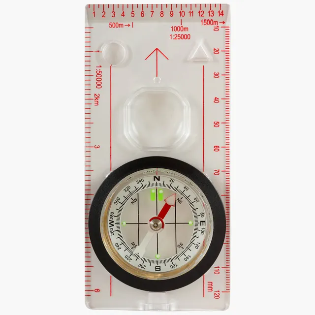 Highlander Navigation Deluxe Map Compass boussole lumineuse