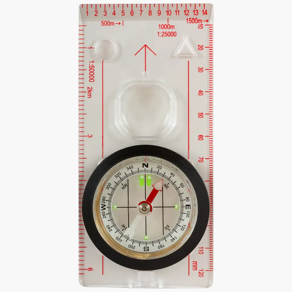 Highlander Navigation Deluxe Map Compass boussole lumineuse