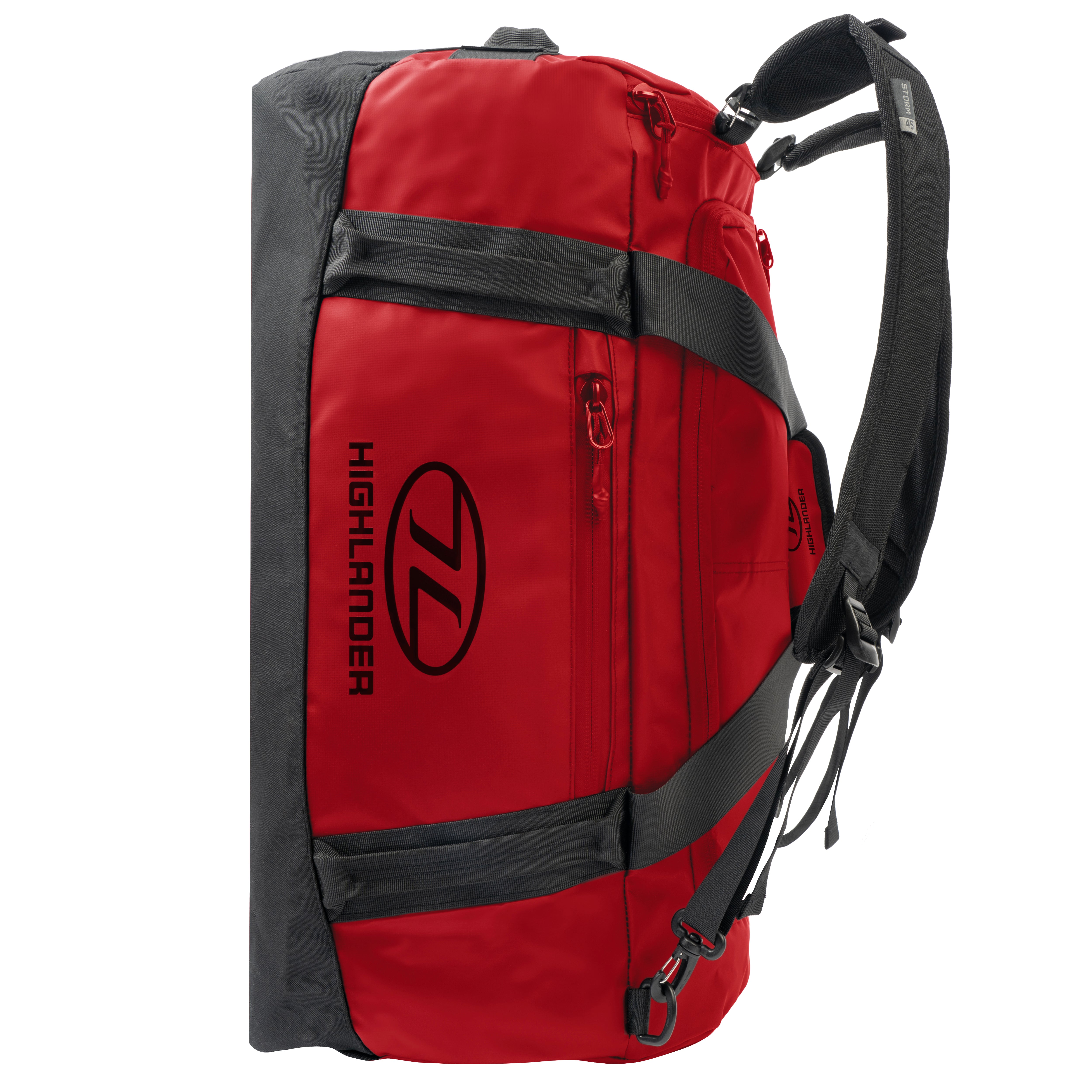 Highlander Hauler sac voyage duffel 65 L rouge