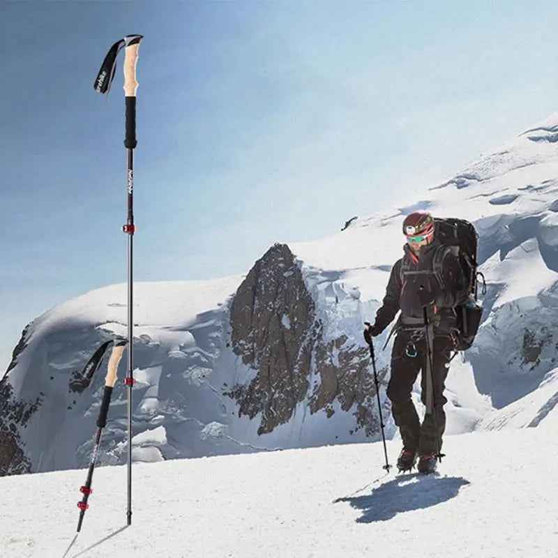 Naturehike bâtons randonnée carbone 3K pliables réglables