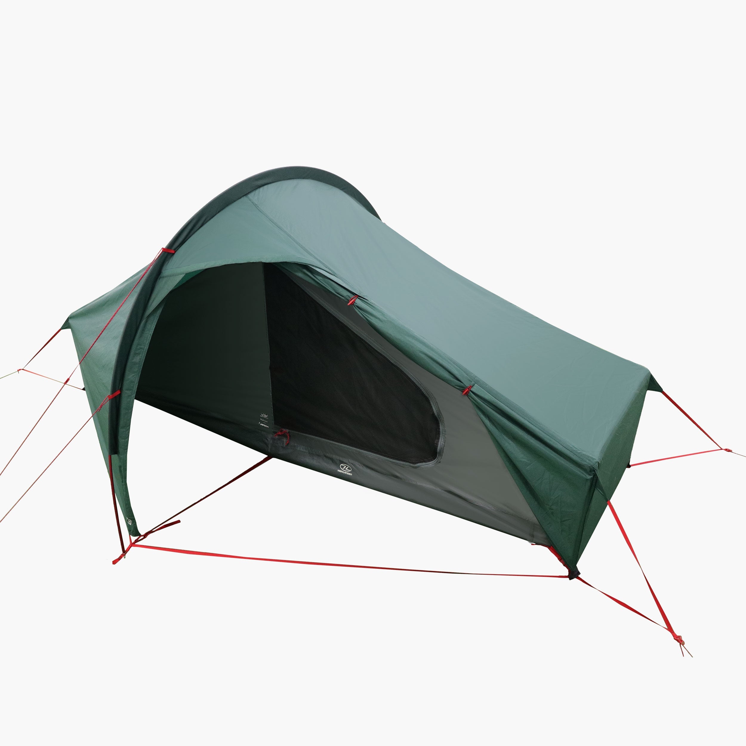 Highlander Refuge Tente 1 Personne Vert Pin 4000mm Alu