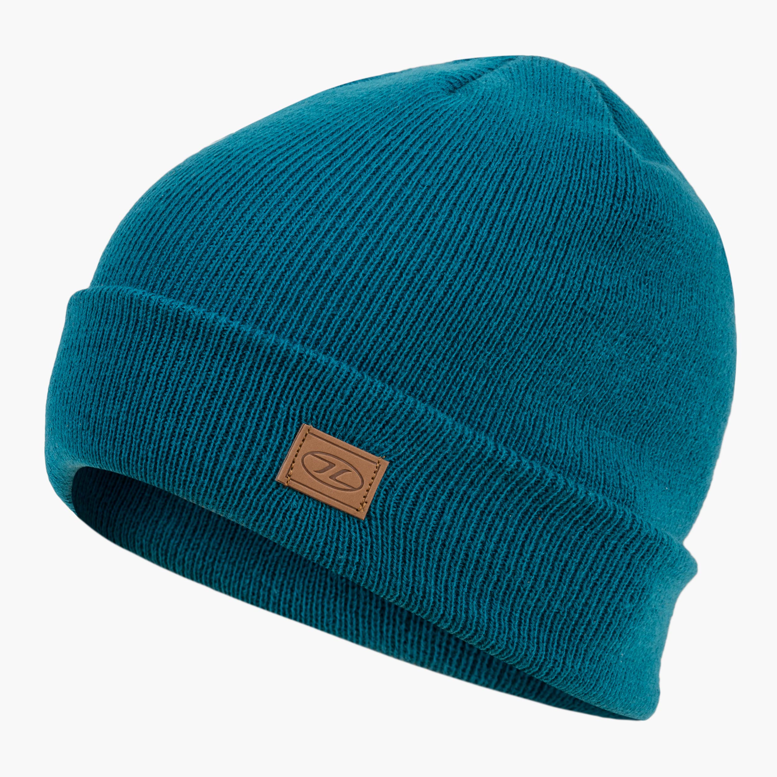 Highlander Thinsulate bonnet ski chaud noir tricoté