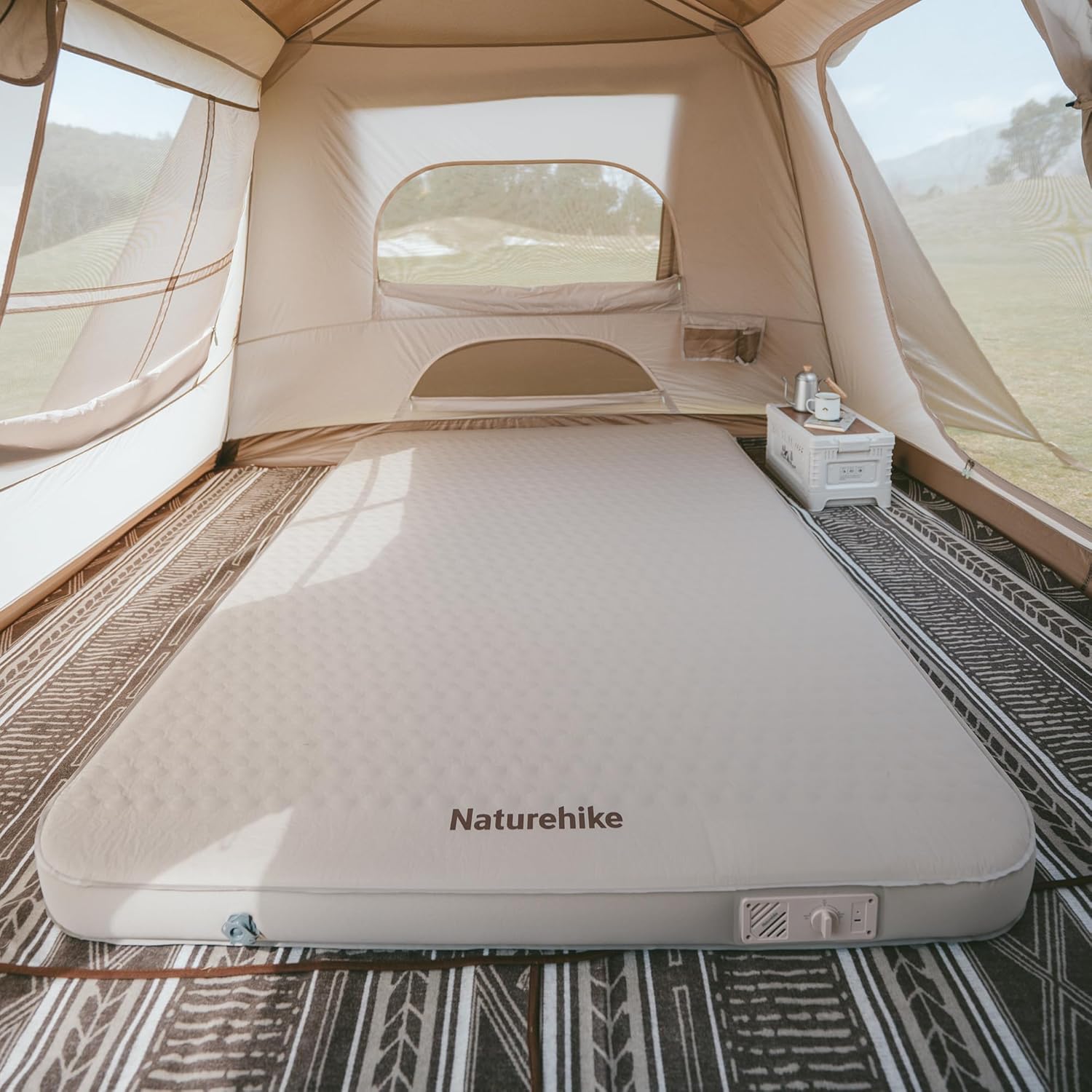Naturehike Yugu matelas camping auto-gonflant 1 personne 12 cm