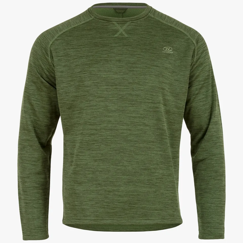 Highlander Crew Neck Sweater polaire homme bleu L