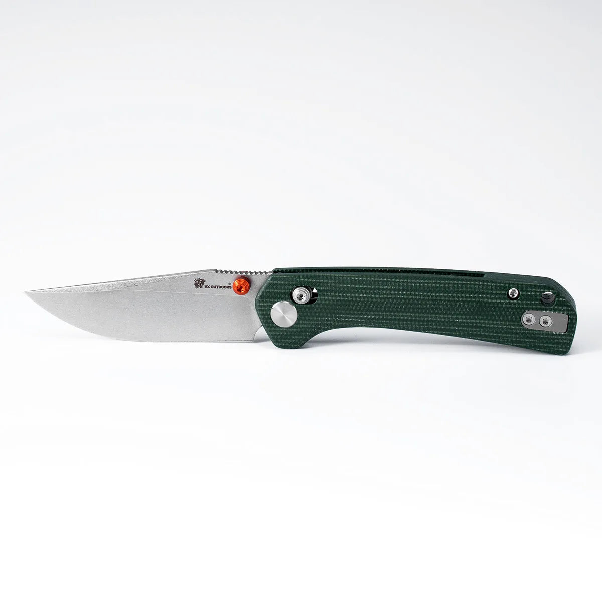 HX Cool Kid ZD-123CS couteau pliant micarta vert