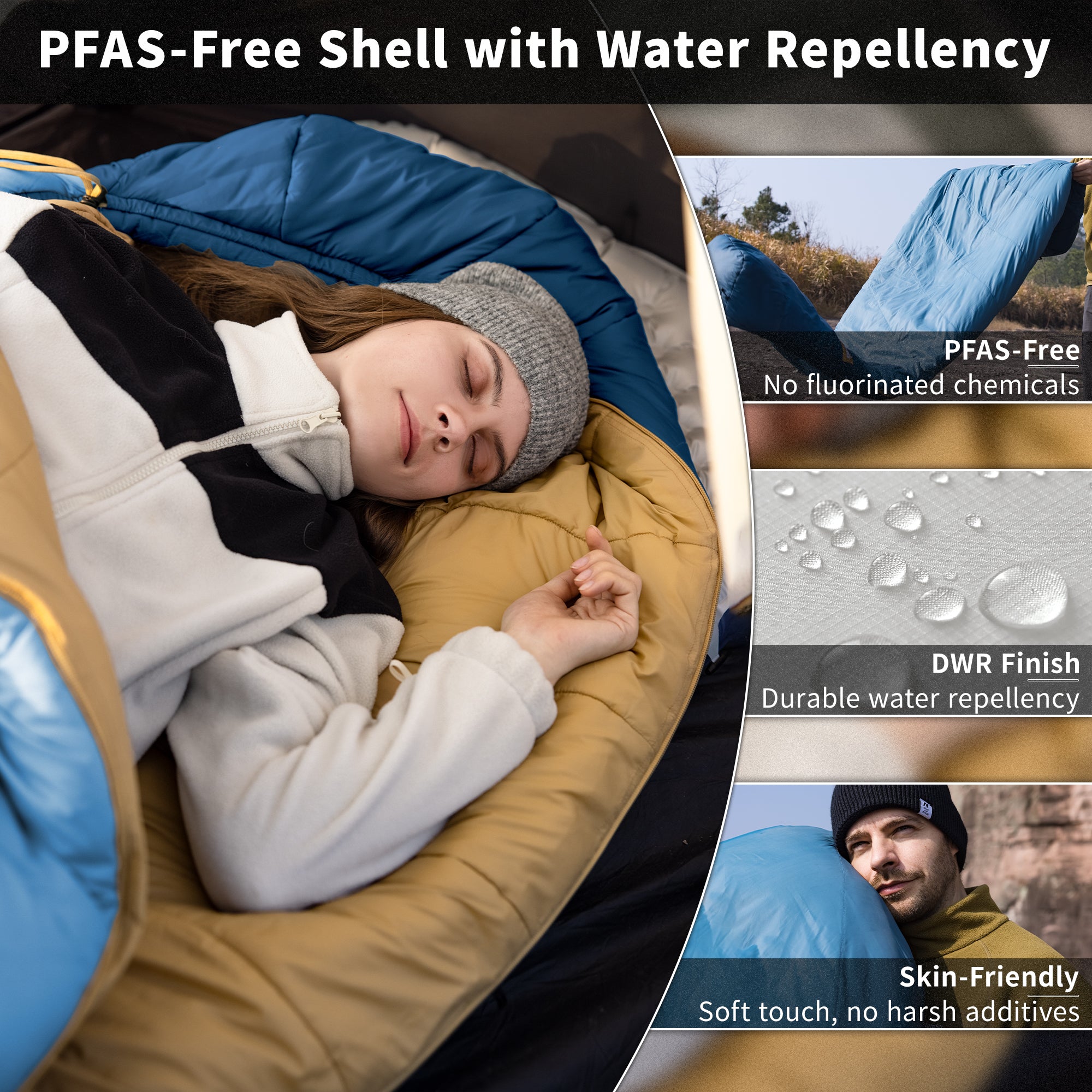 Naturehike Mujin Pro -2°C sac de couchage momie M