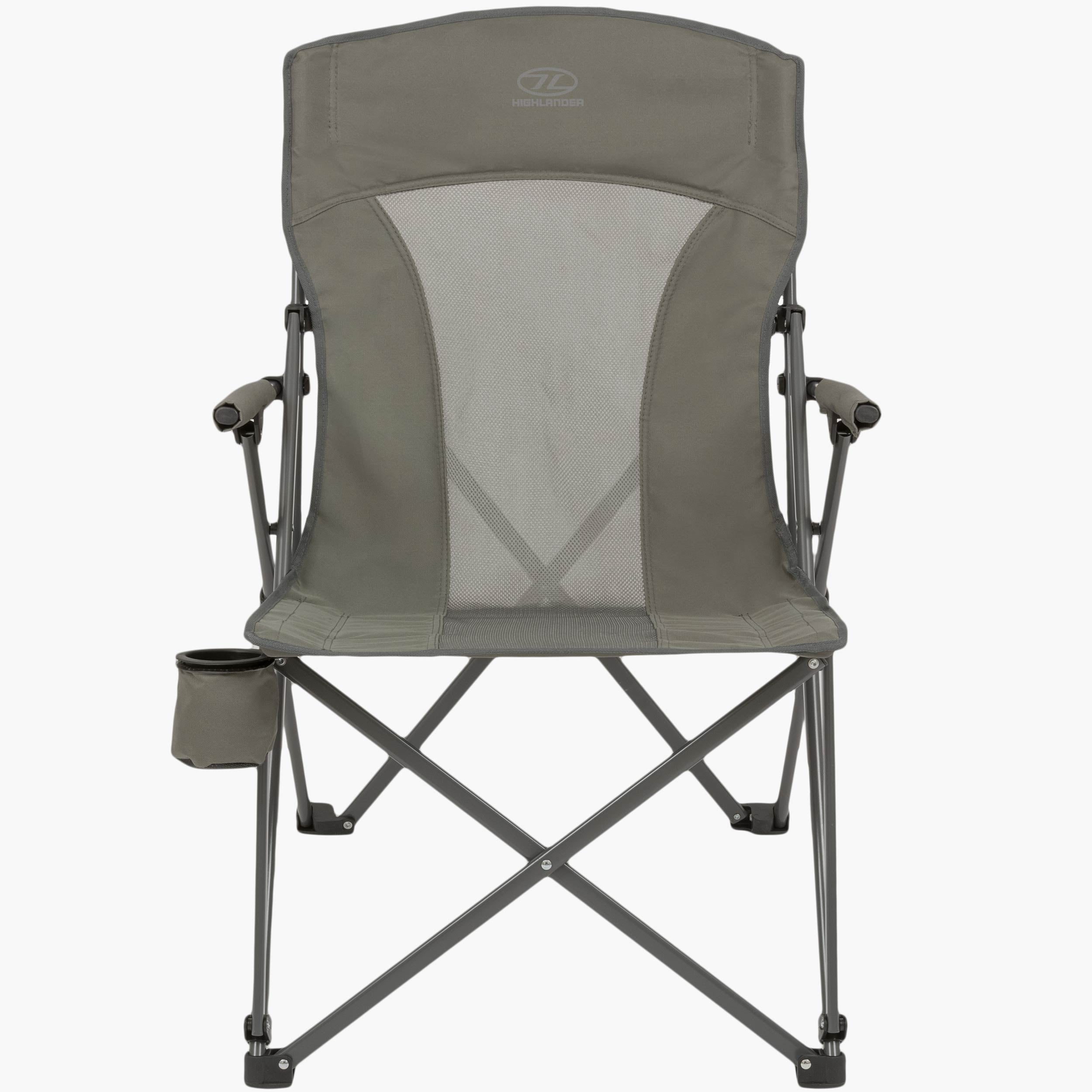 Highlander Doune chaise camping pliante charcoal 4,2 kg