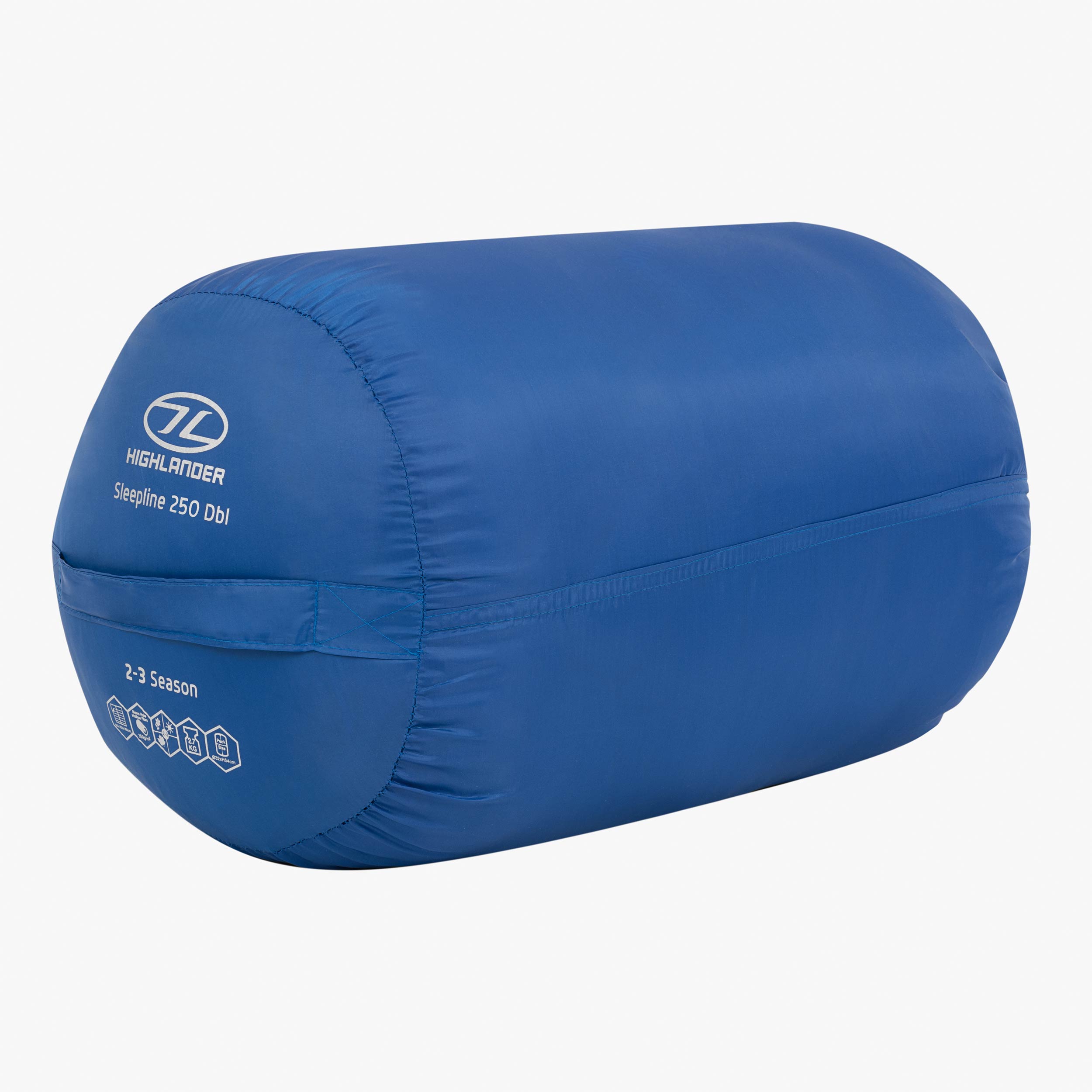 Highlander Sleepline 250 sac de couchage double 2 places bleu