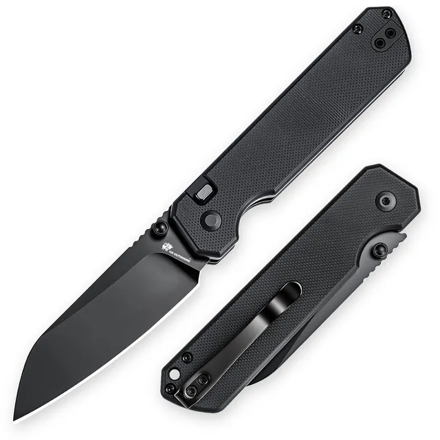 HX Hyla ZD-130S-B couteau pliant lame noire 75,5 mm
