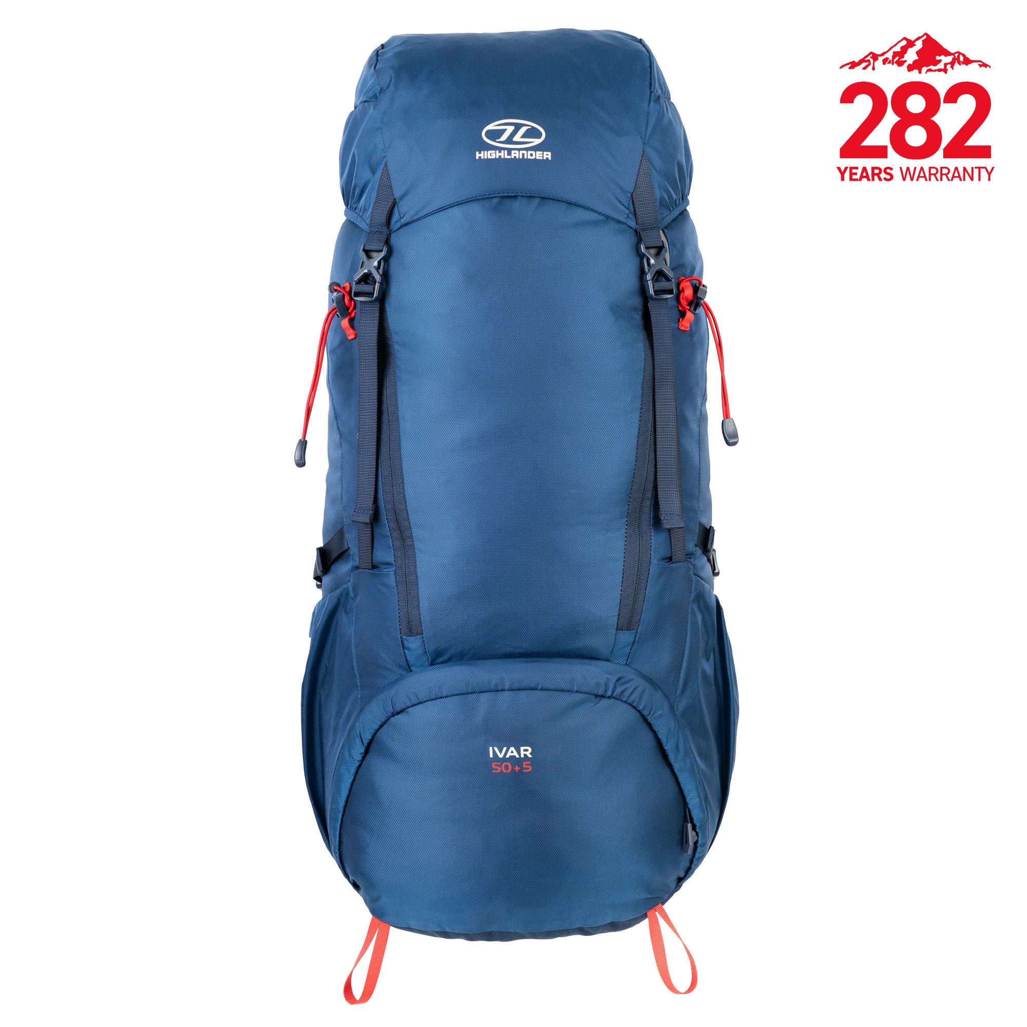 Highlander Ivar 50+5L sac à dos randonnée marine léger