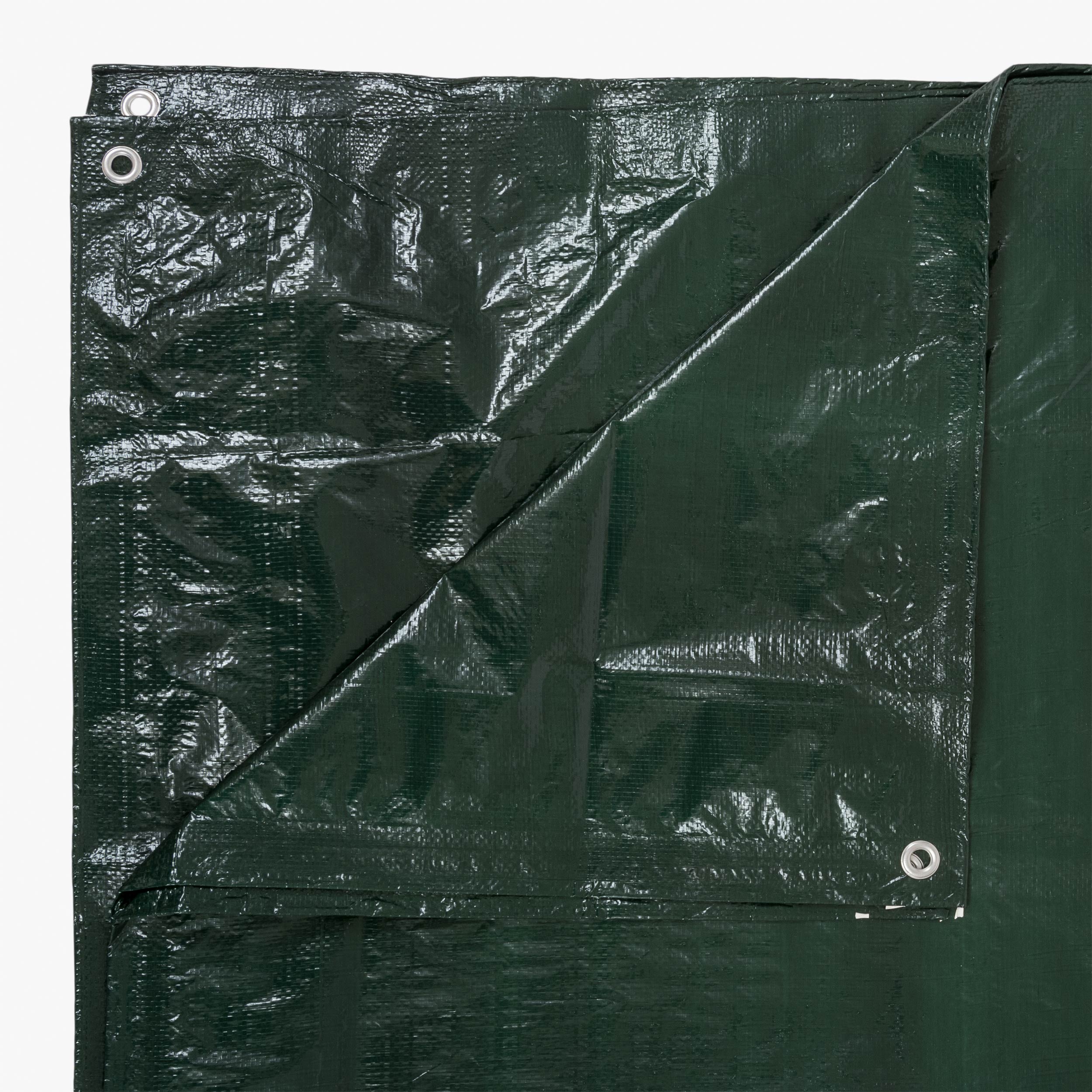 Highlander tapis de sol tente PE 12x8 vert extra large
