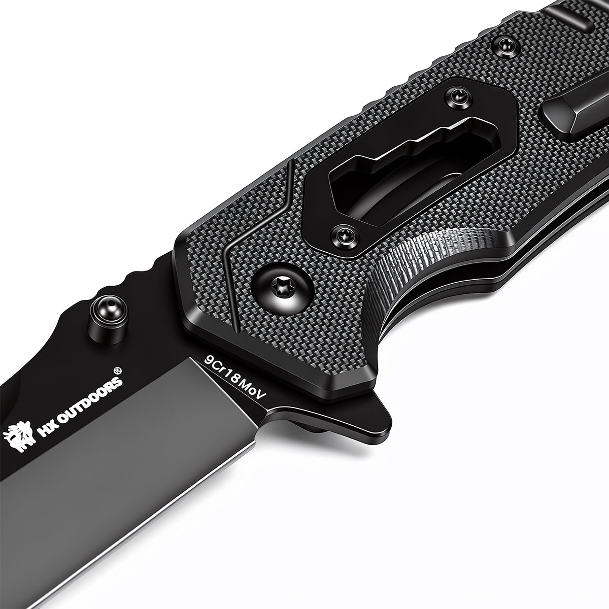 HX Infantry ZD-090 couteau pliant camping G10 lame 85 mm