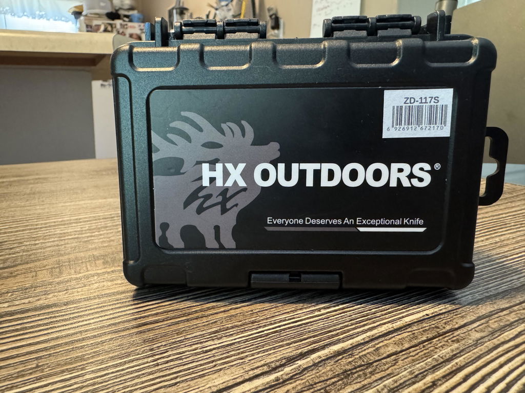 HX Vulcan ZD-117S couteau pliant titane lame D2 80 mm