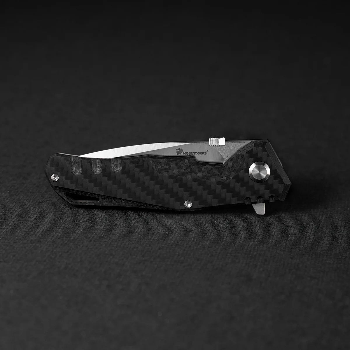 HX Cobra ZD-005 couteau pliant VG10 carbone 70 mm