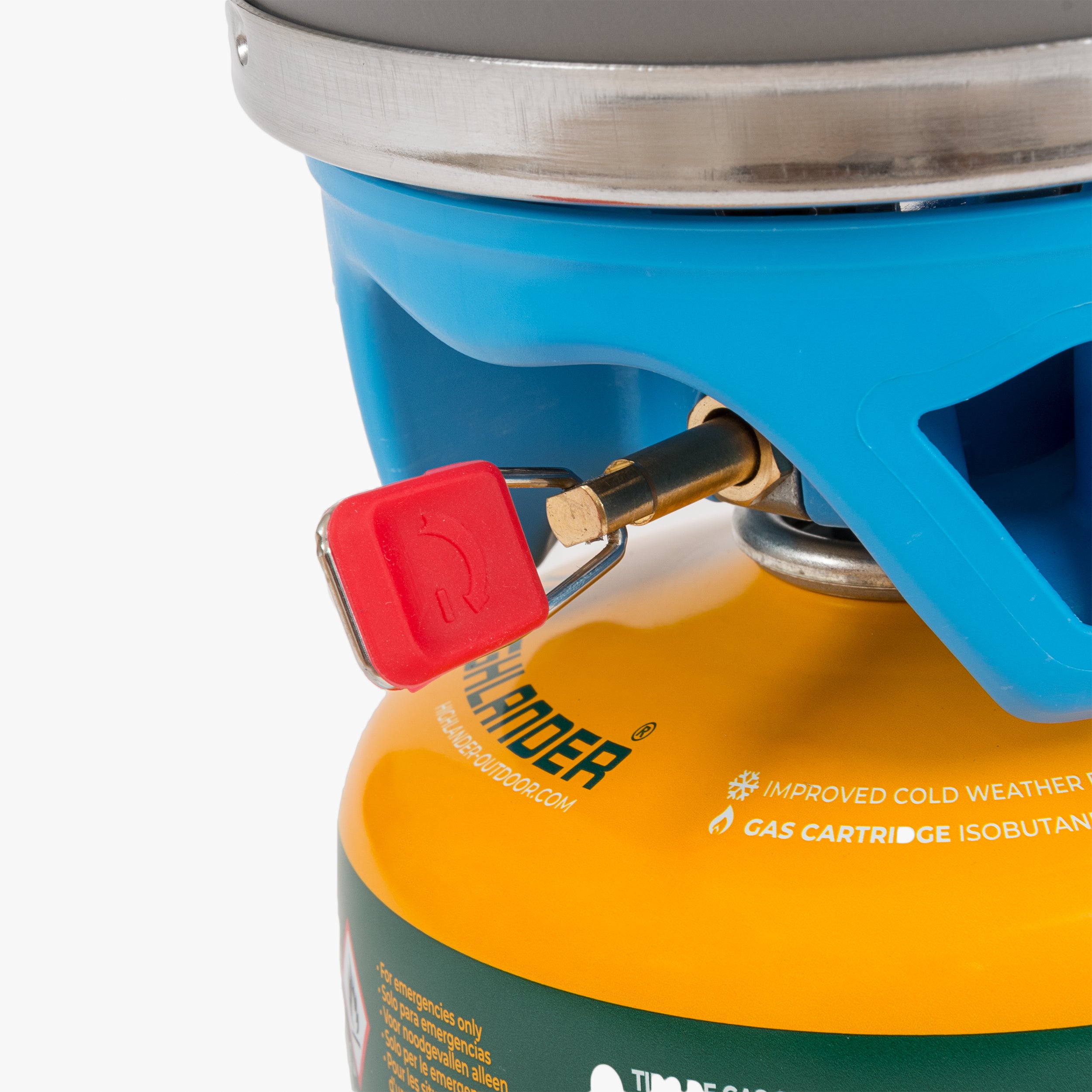 Highlander Blade Fastboil 3 réchaud gaz 1,1 L bleu