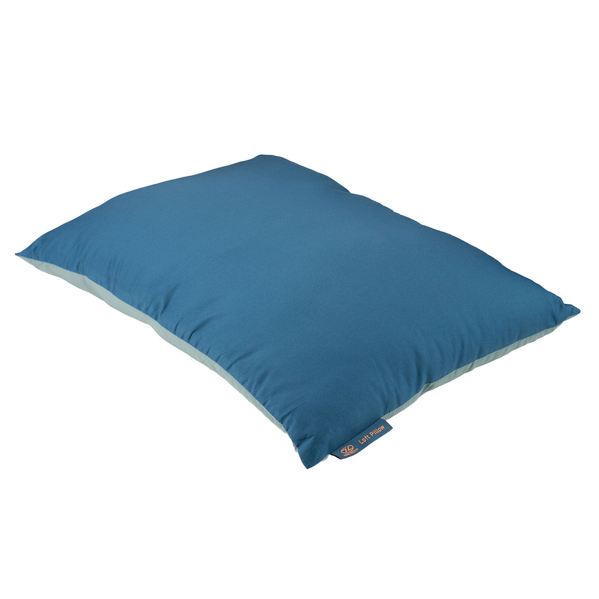 Highlander Loft oreiller camping bleu polyester