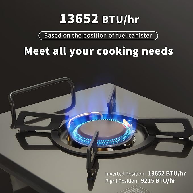 Naturehike Snowfield G01 réchaud gaz pliant 4000 W inox
