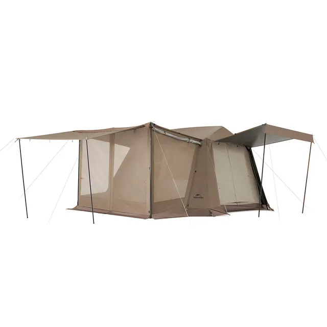 Naturehike Village 6.0 Pro tente cabine 4 places marron