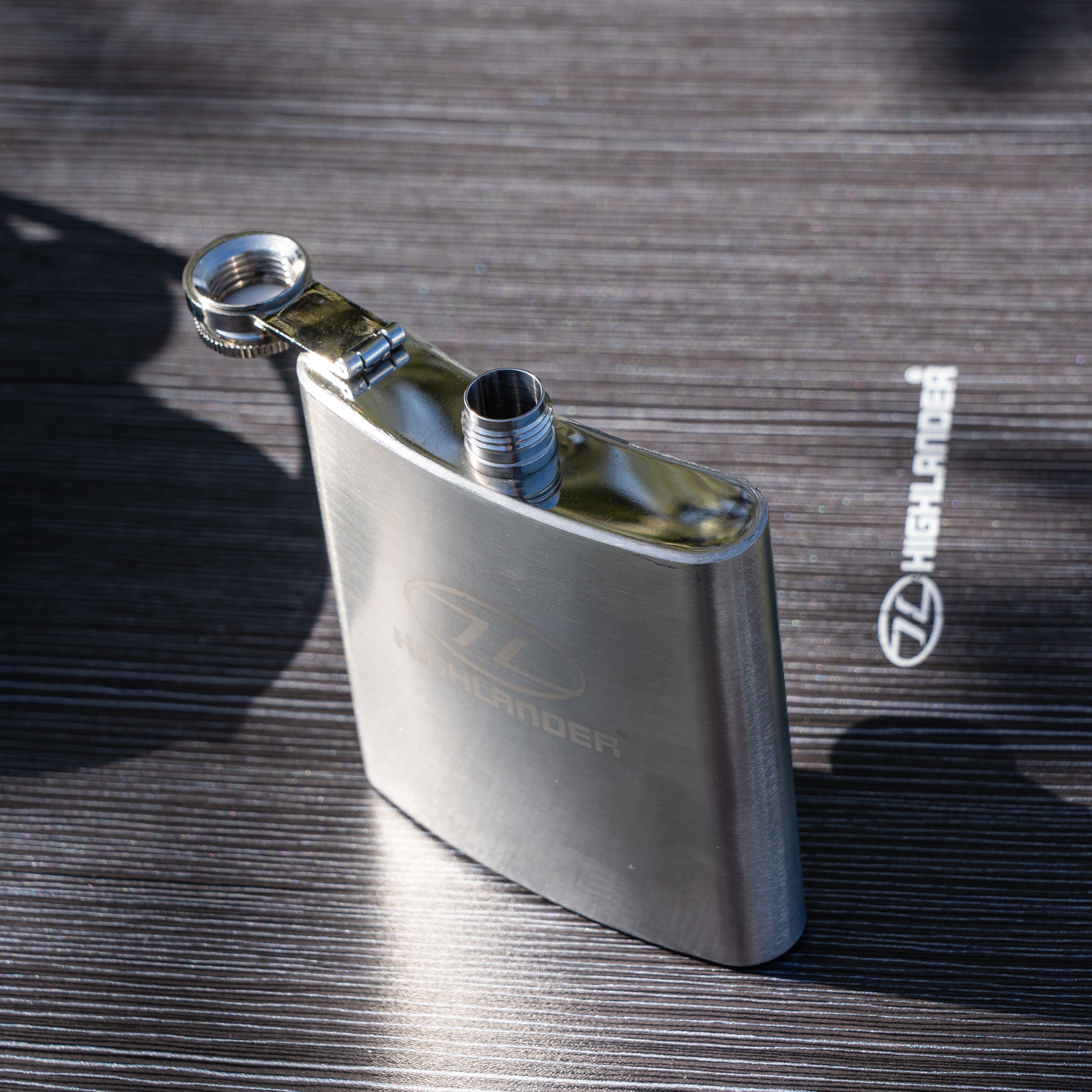 Highlander Steel Hip Flask 170 flasque acier poche