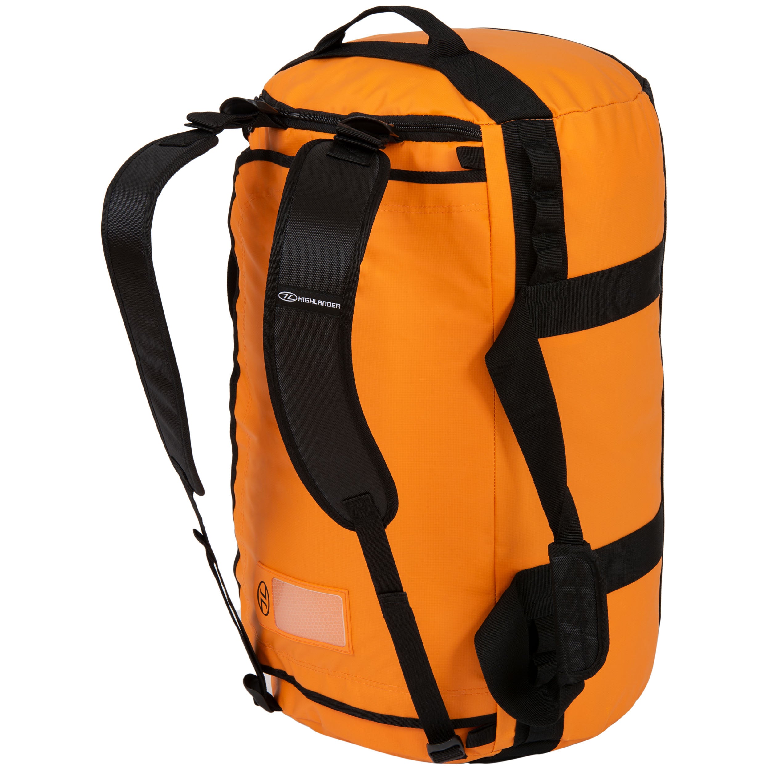 Highlander Storm Kitbag sac polochon 65L orange étanche