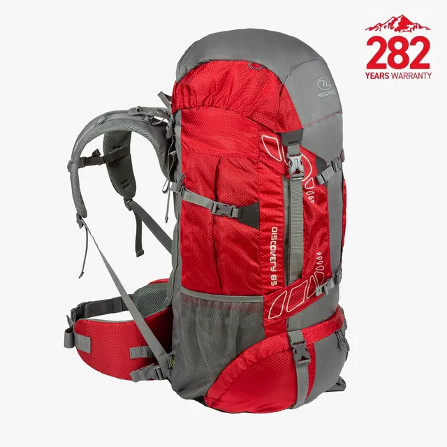 Highlander Discovery 85L sac à dos noir trekking