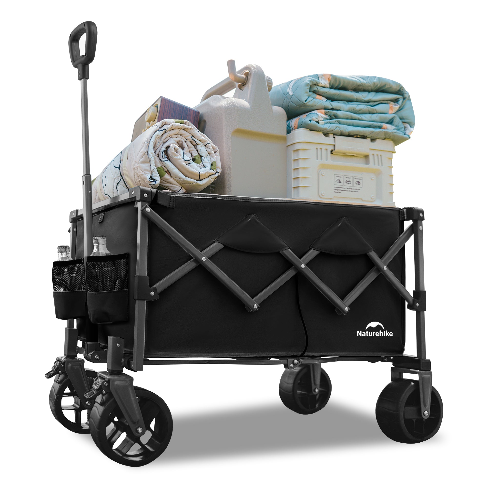 Naturehike Chariot Camping Pliant 100L Noir 120kg Oxford