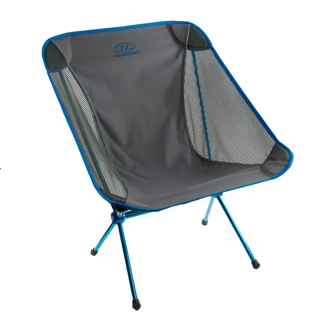 Highlander Minus One chaise camping pliante bleue moins 1 kg