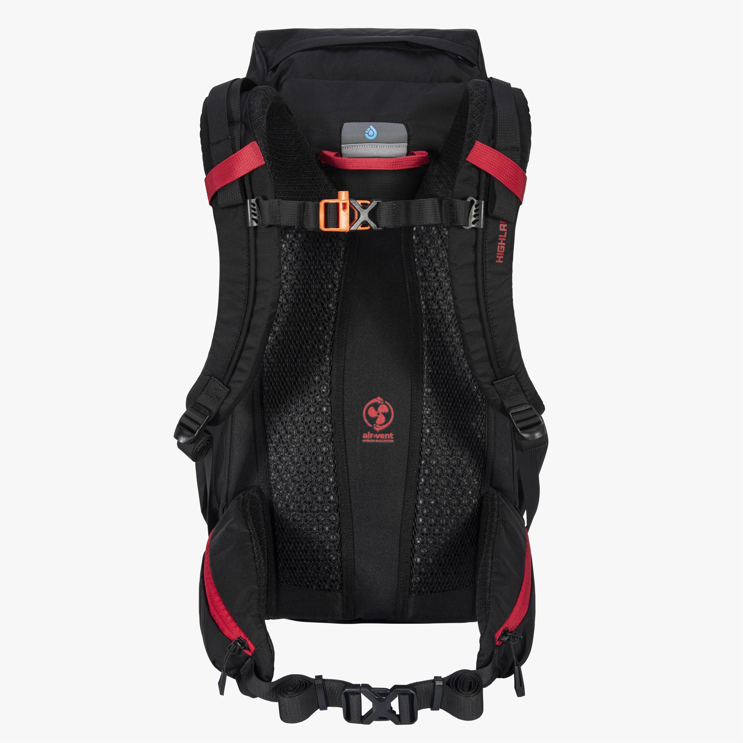 Highlander Ivar sac à dos 30 L noir randonnée