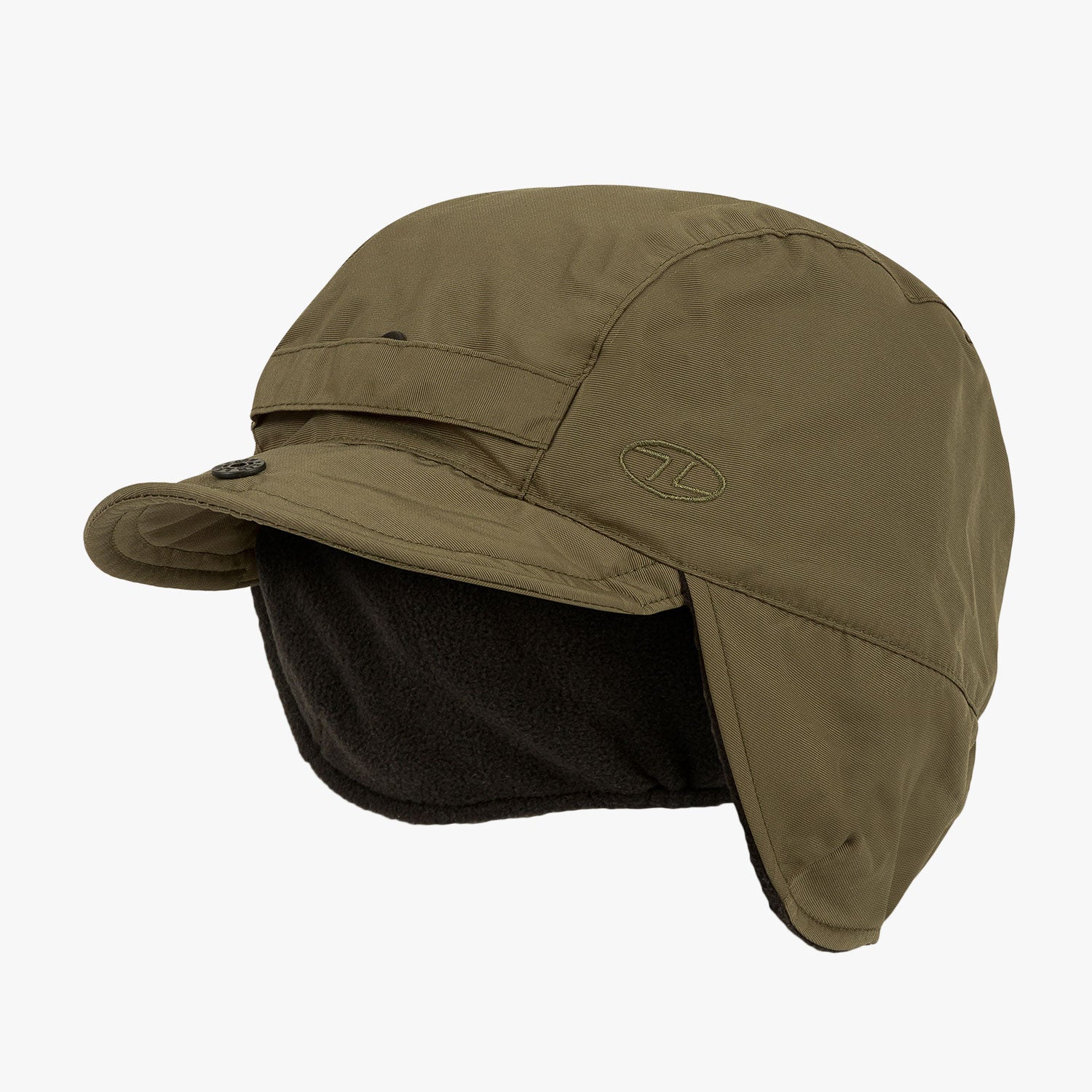 Highlander Mountain Hat bonnet imperméable noir L doublure polaire