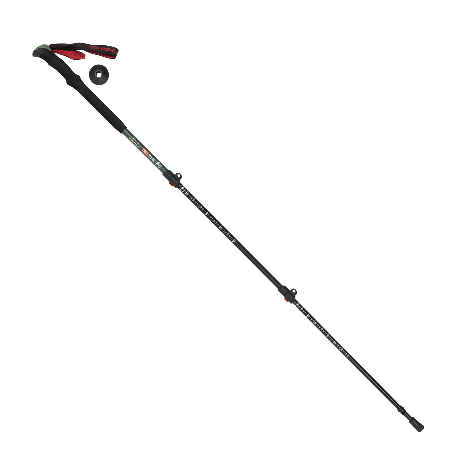 Highlander Tiree Pro bâtons marche carbone alu lot 2