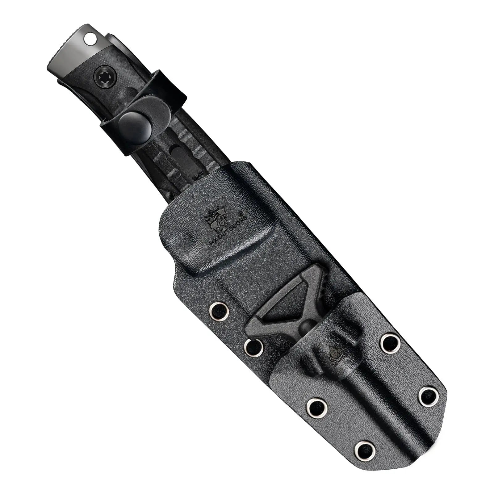 HX Rock Apex TD-18B couteau fixe DC53 manche noir