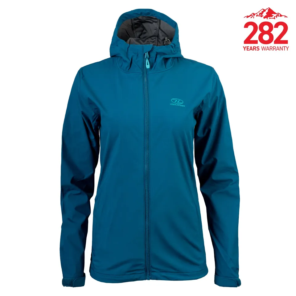 Highlander Shield V2 veste softshell femme coupe-vent noir