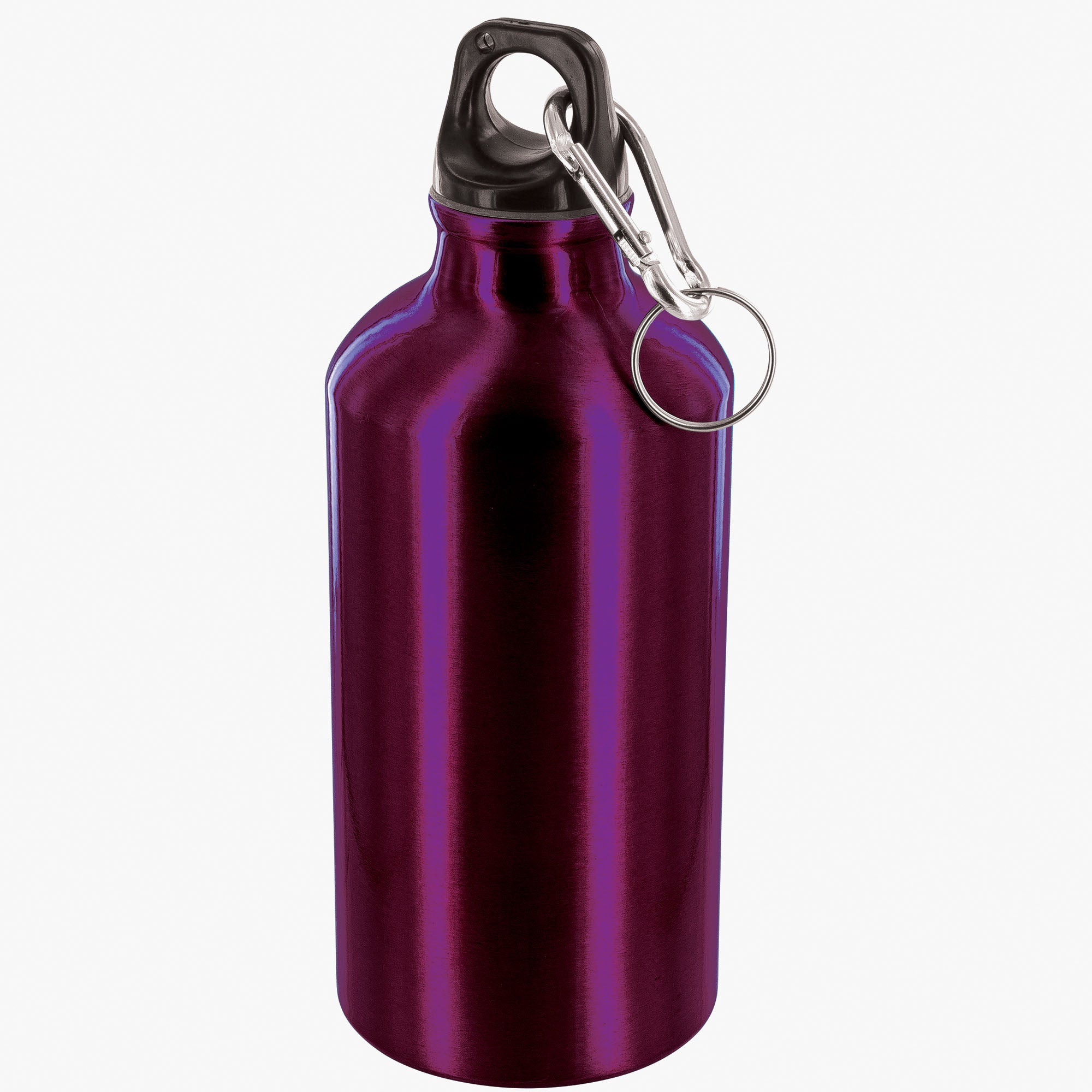 Highlander Camping Accessories Gourde Aluminium 500ml Noire sans BPA