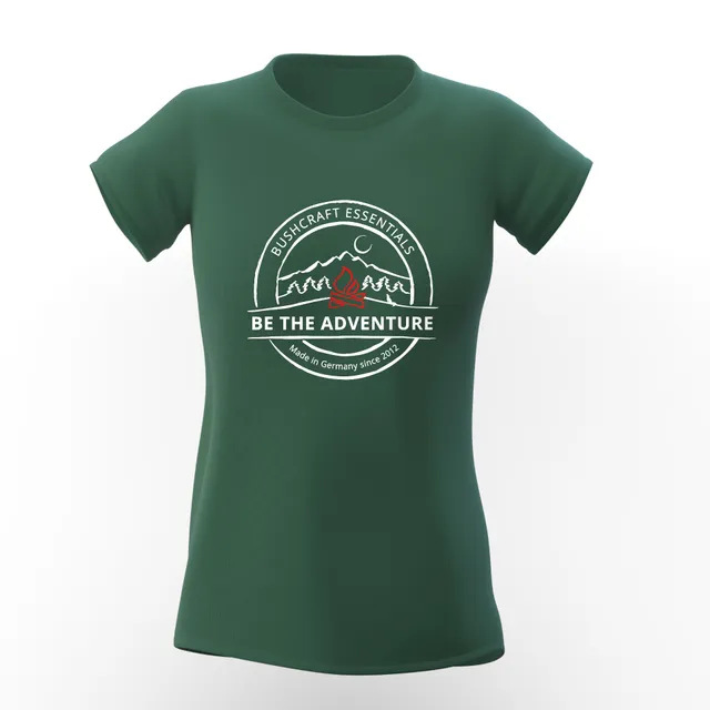 Bushcraft Essentials BE THE ADVENTURE t-shirt femme S Noir