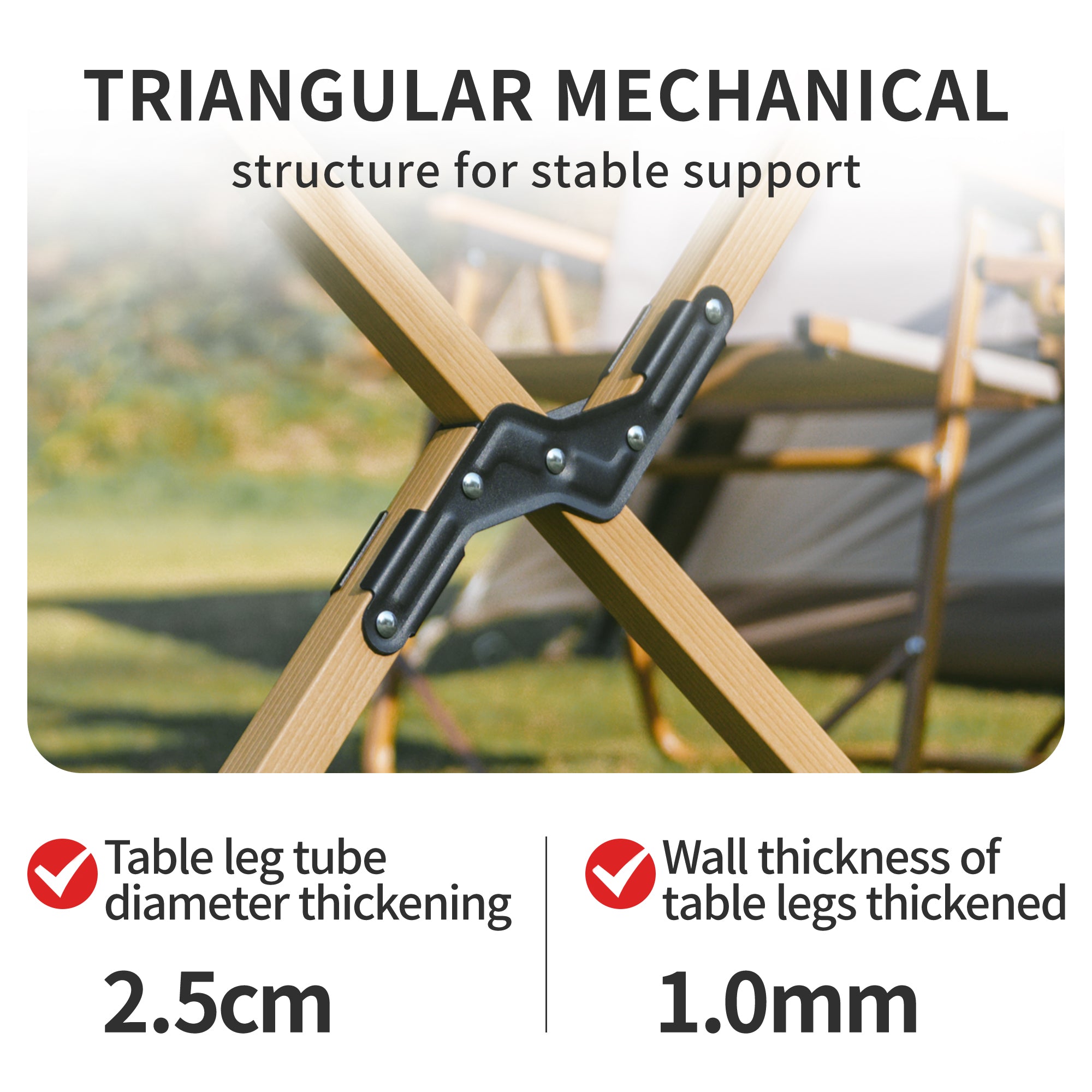 Naturehike StarCore L01 table camping pliante alu 50 kg