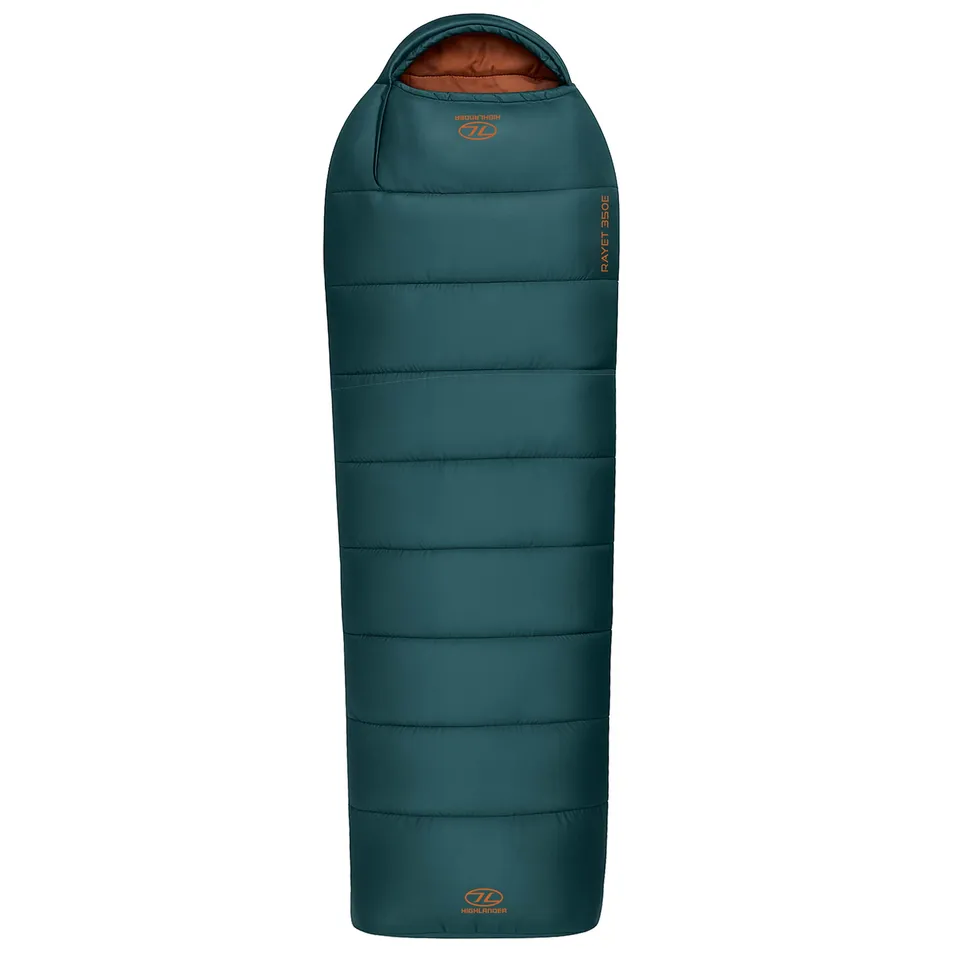 Highlander Rayet 350 sac couchage 3 saisons vert