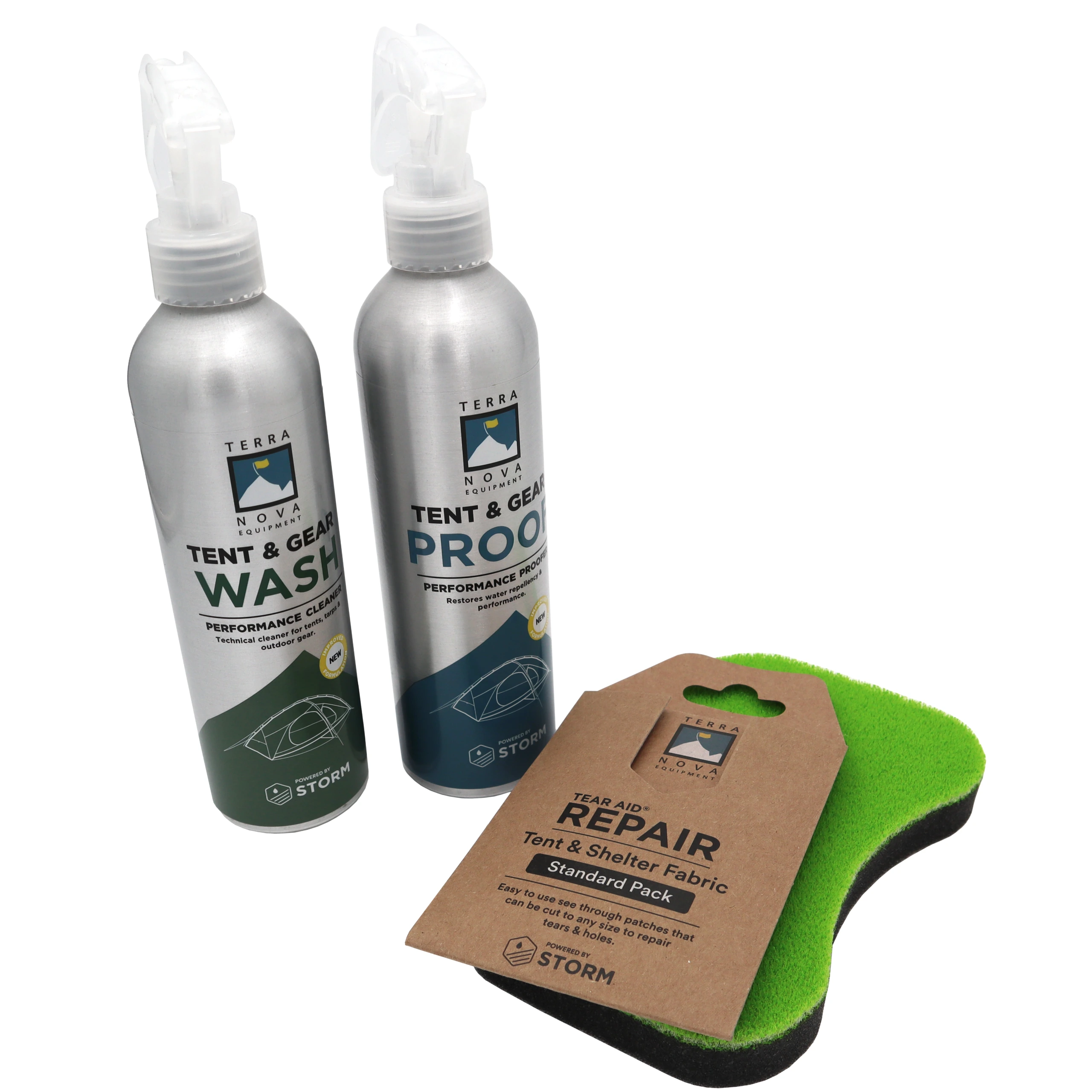 Terra Nova Repair Tent Wash Proof kit entretien tente
