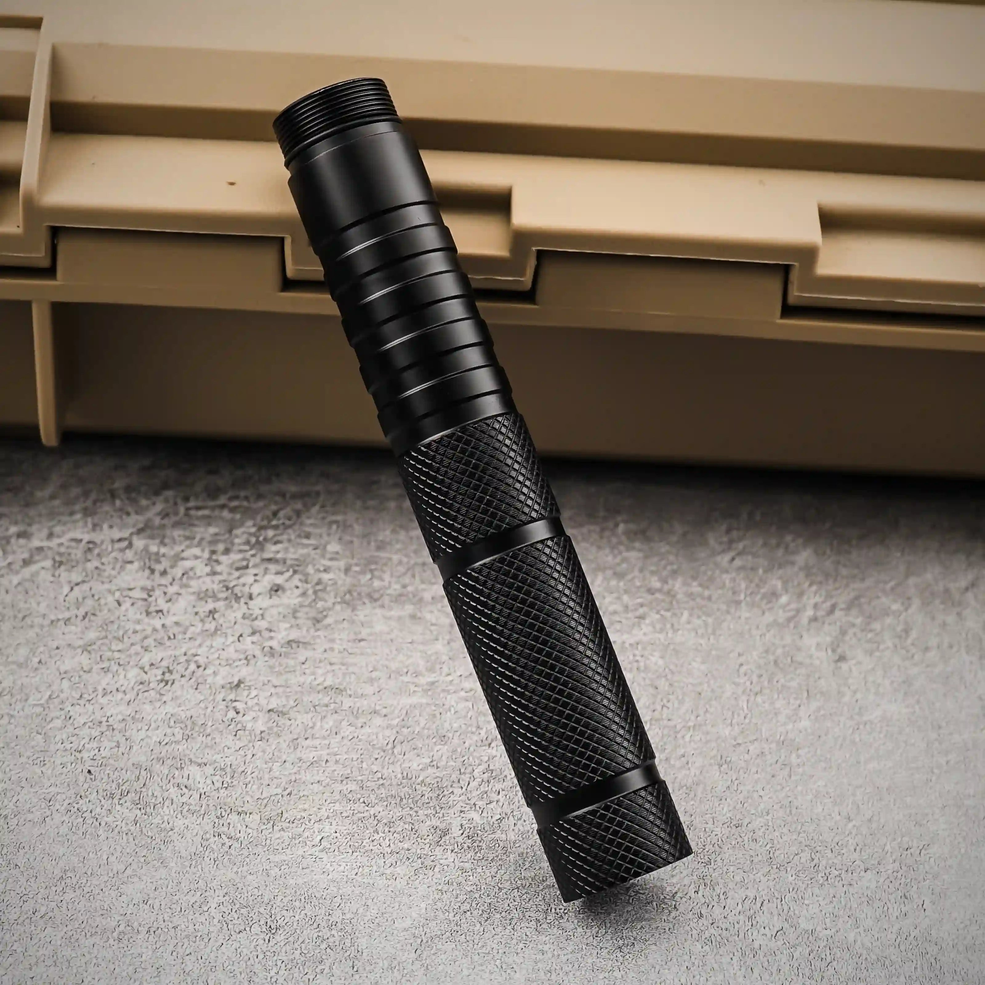 HX YP-150 manche extension pelle alu 15,5 cm noir