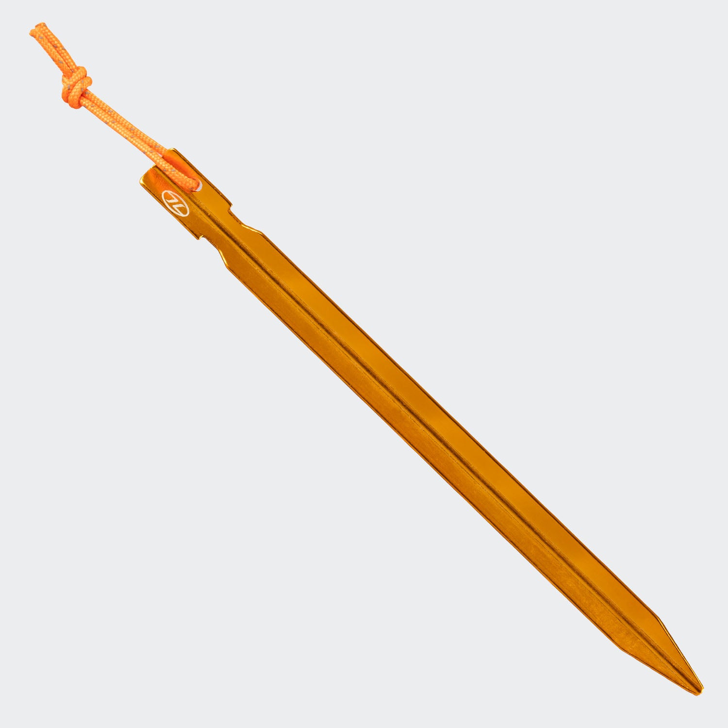 Highlander Arrow sardine tente alu 18 cm lot 6 orange