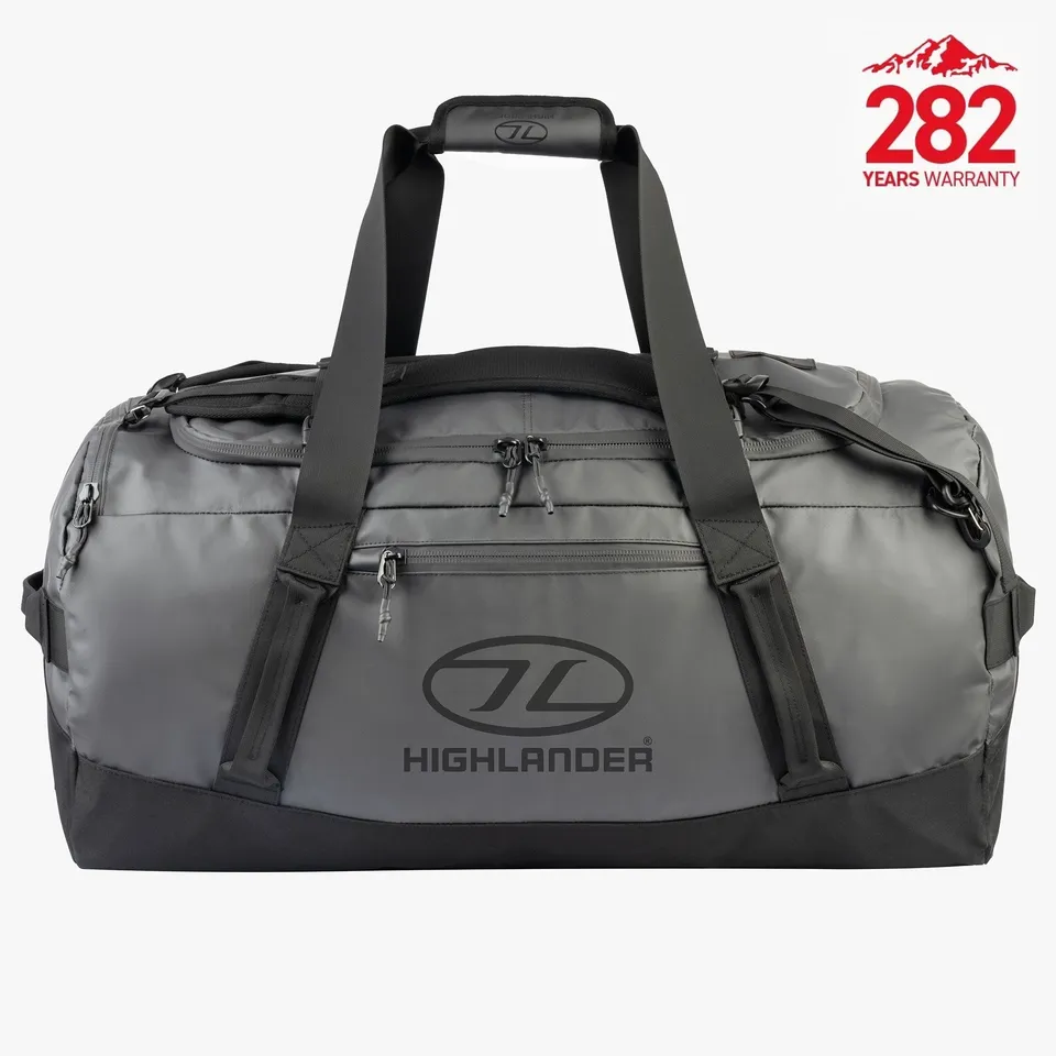 Highlander Hauler 90L sac de voyage noir 90 litres