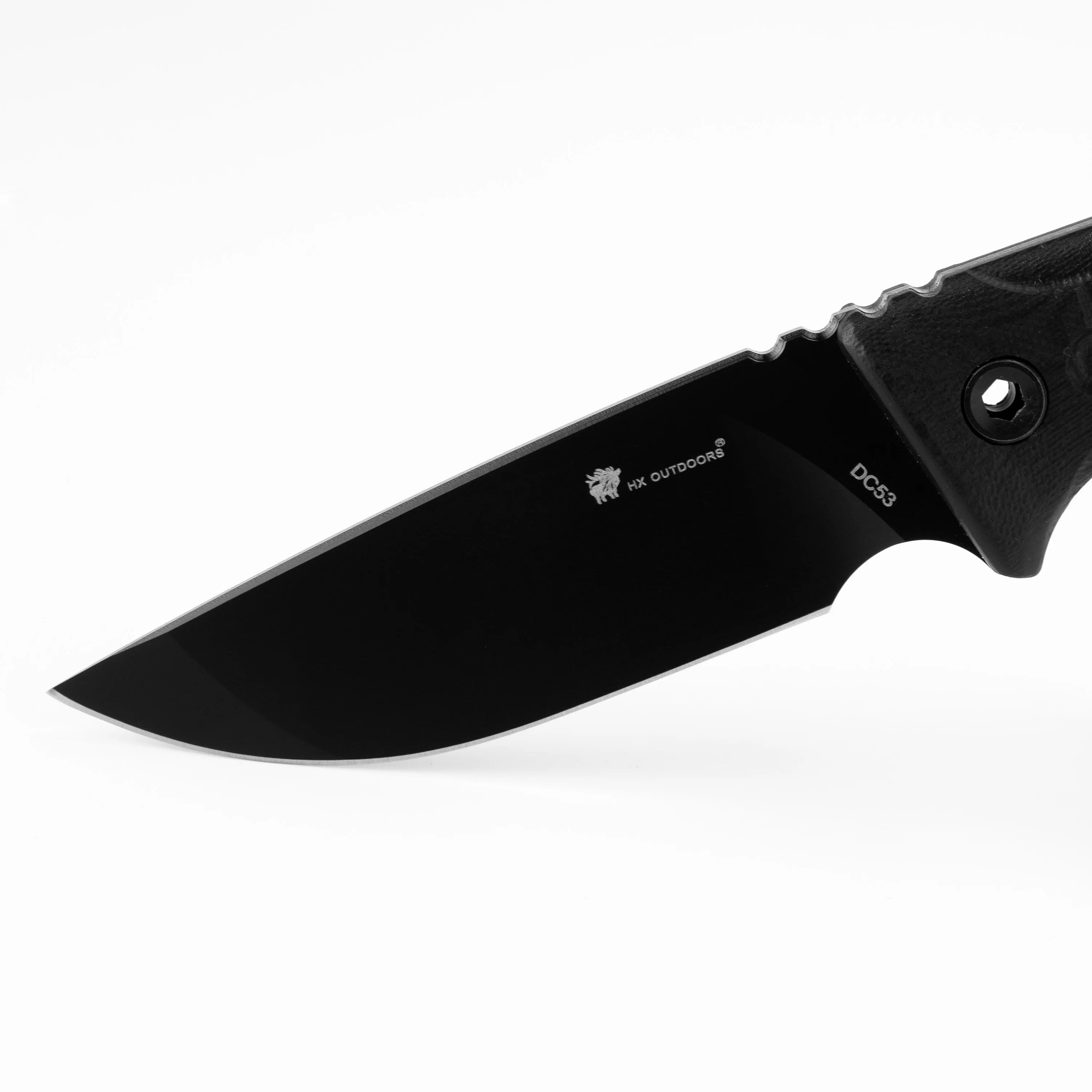 HX Rock Apex SE TD-25B couteau fixe DC53 manche noir