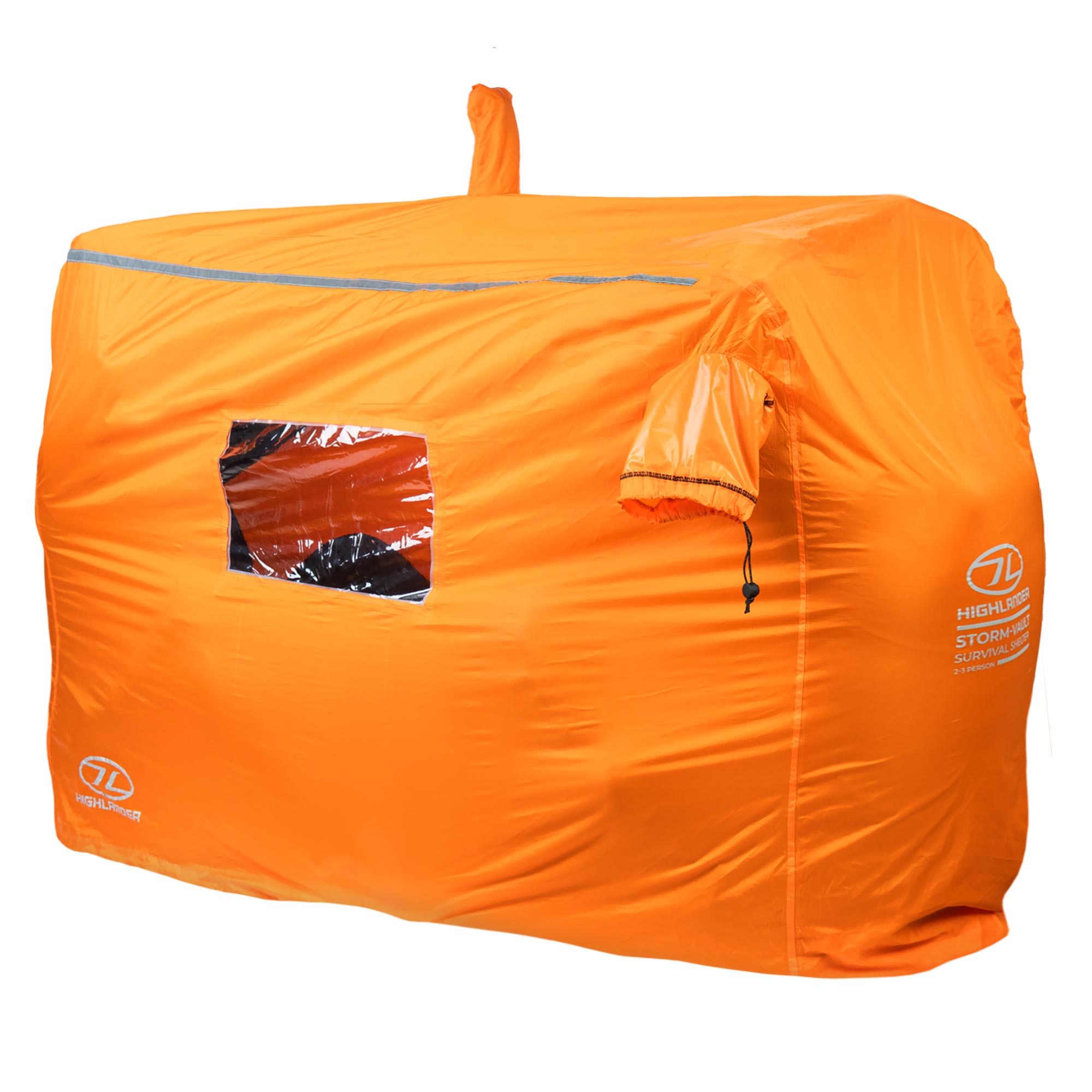 Highlander Storm Vault abri de survie 4-5 personnes orange