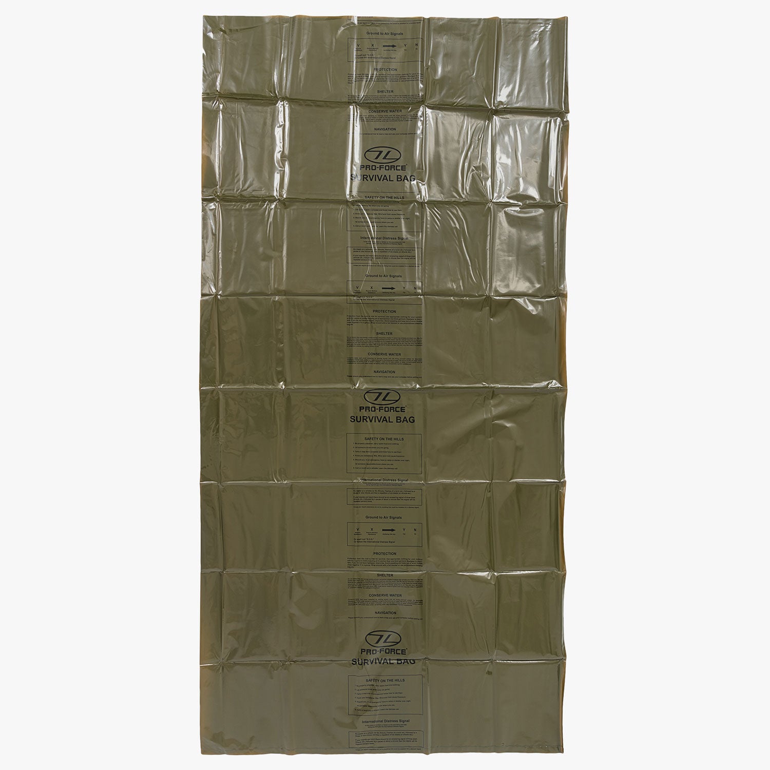 Highlander Survival sac de survie Orange urgence