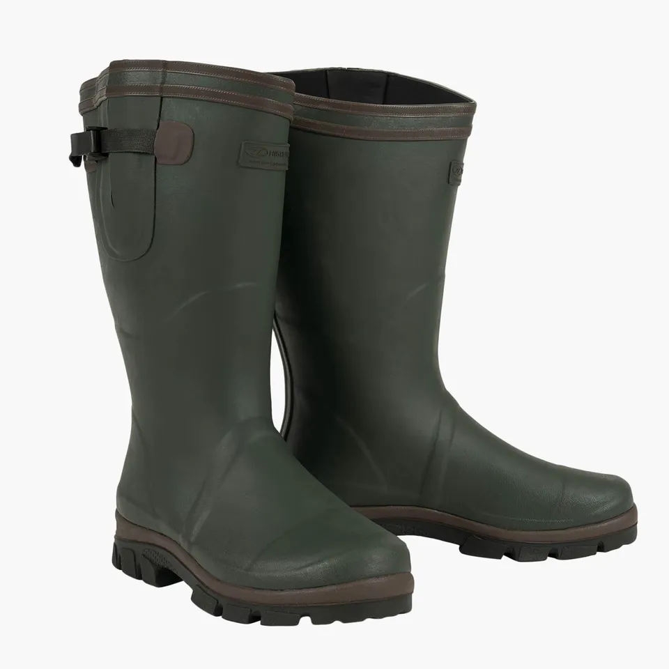 HIGHLANDER Moorland Bottes wellington olive