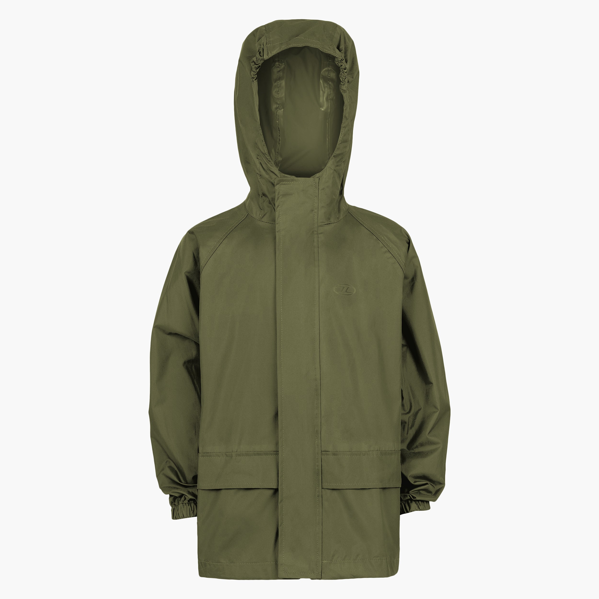 Highlander Stormguard veste imperméable enfant olive coutures